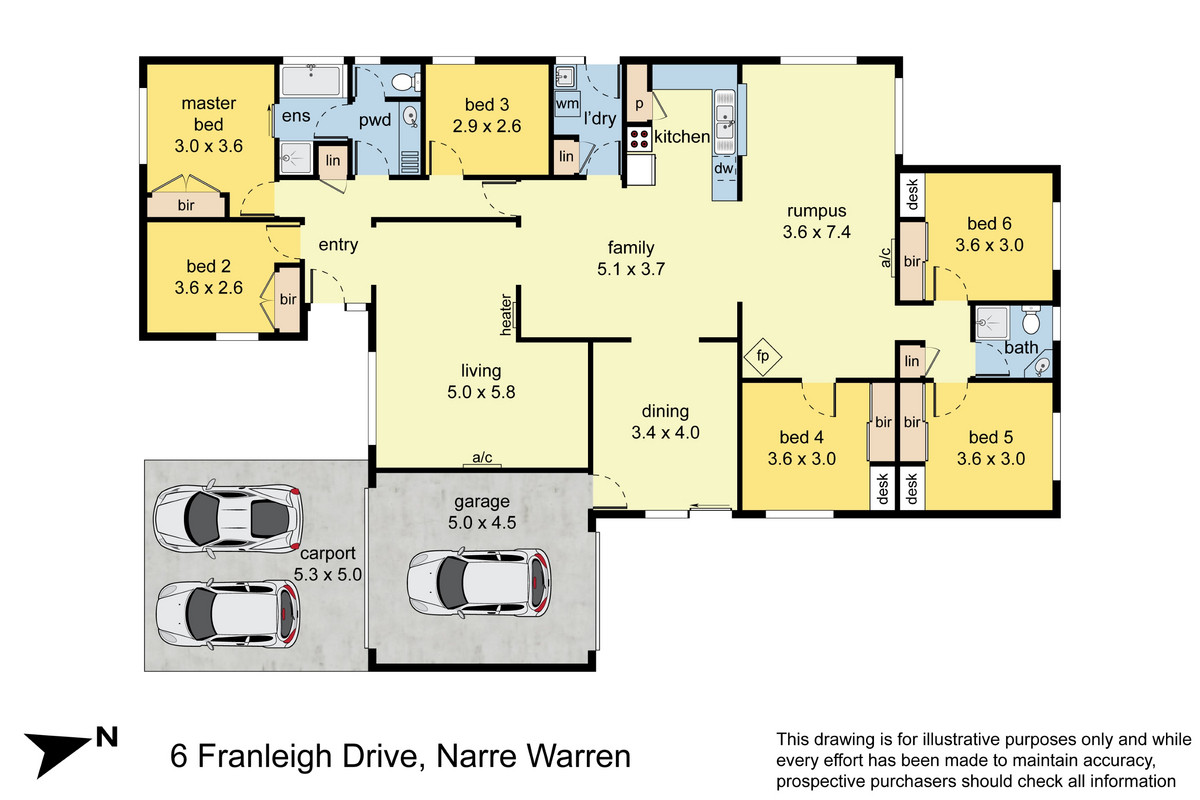 6 Franleigh Drive, NARRE WARREN VIC 3805, Narre Warren - Thumbnail 2